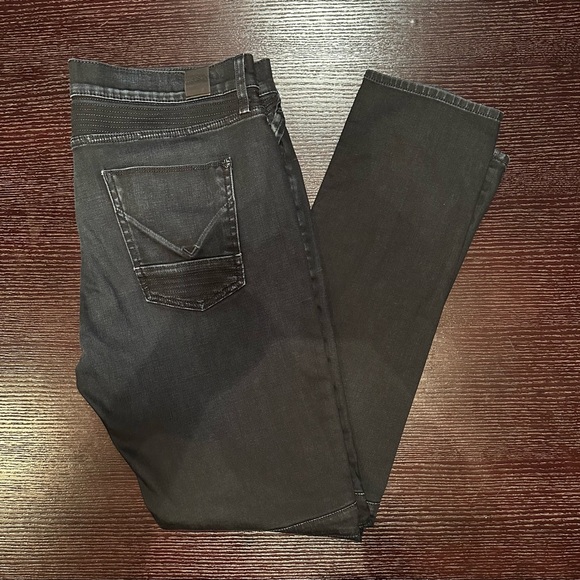 Men’s Dark Navy Blue Hudson denim Jeans size 36 - Picture 2 of 7